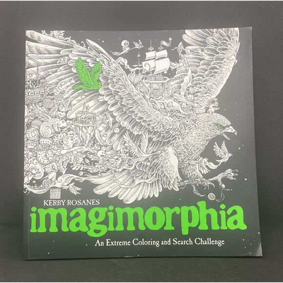 Penguin Other - Imagimorphia : An Extreme Coloring and Search Challenge by Kerby Rosanes (2016)